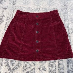 American Eagle red skirt